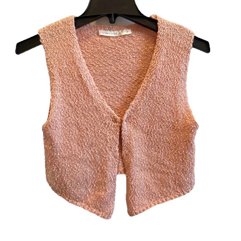 ‼️SALE‼️ Altar D’ State Sweater Vest Hook Closure Womens Small